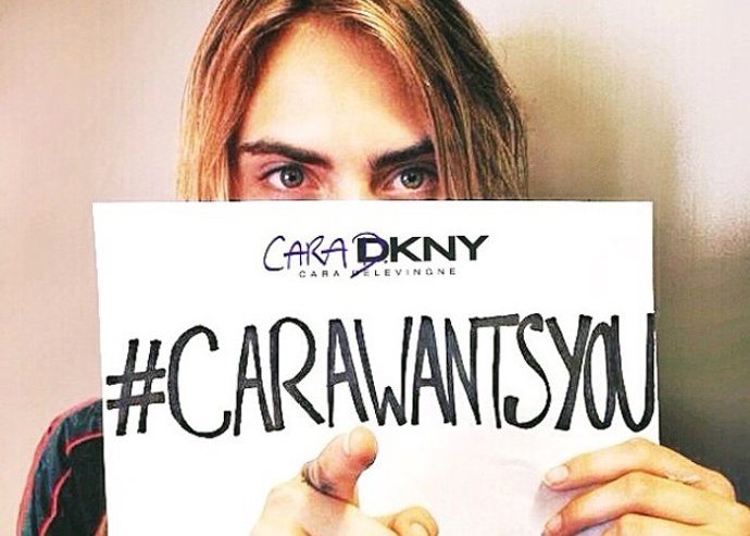 Cara Delevingne te elige a ti para su colección de DKNY
