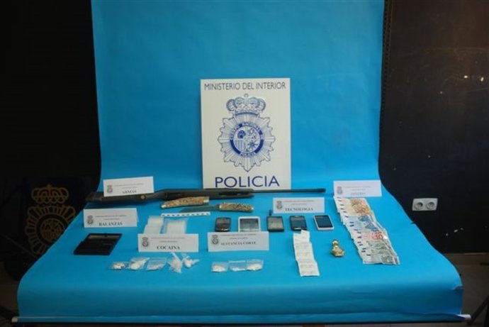 Material intervenido