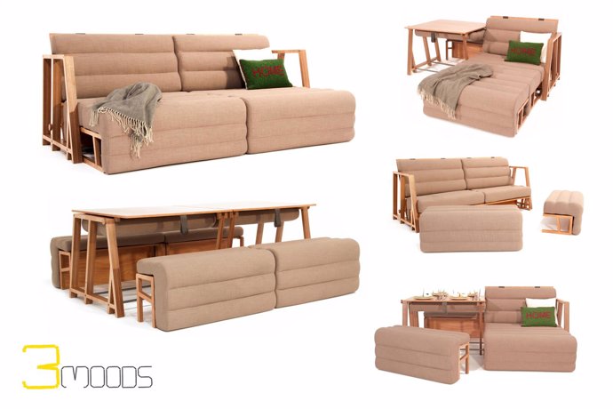 Mueble '3MOODS' del diseñador valenciano Humberto Navarro.