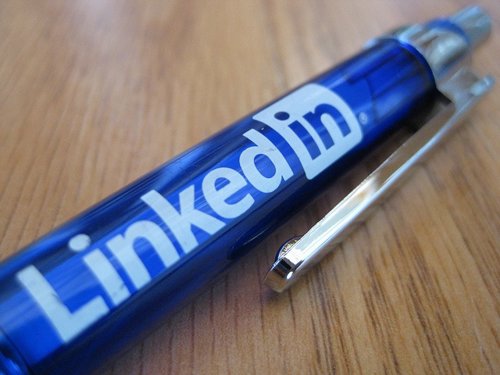 Boligrafo de LinkedIn 