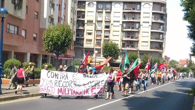 Vigésima Marcha por Ezkerraldea contra el paro y los recortes 