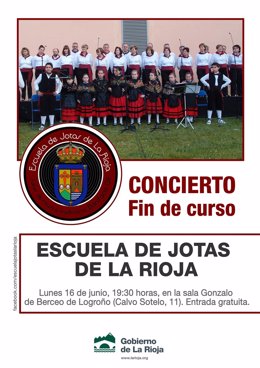 Concierto fin de curso Escuela de Jotas de La Rioja