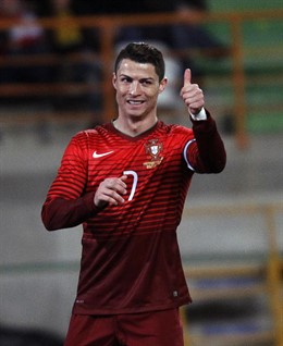Cristiano Ronaldo con Portugal