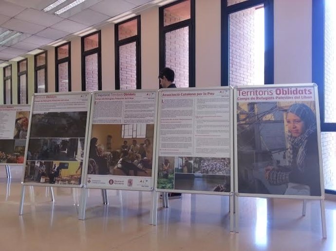 Exposición "Territorios olvidados" sobre refugiados palestinos en el Líbano