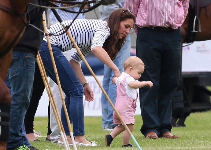 Catherine, Duchess of Cambridge and Prince George