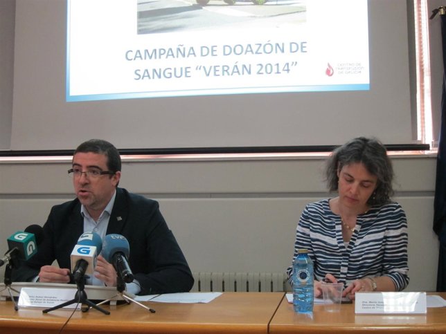 Presentación de la campaña de donación de sangre verano 2014