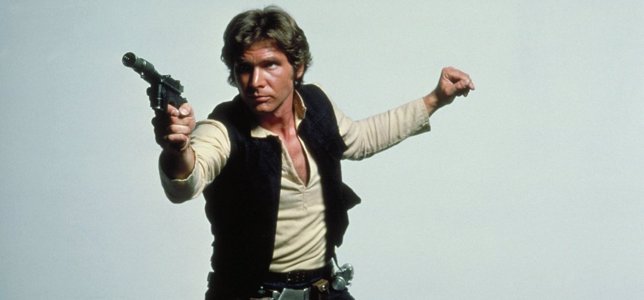 Harrison Ford es Han Solo en Star Wars