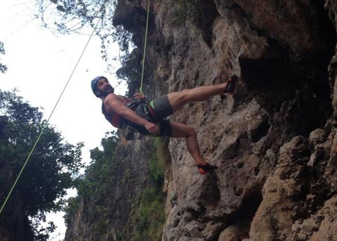 Dani Rovira con Jesús Calleja 