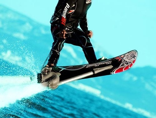 FlyBoard de Zapata Racing aeropatín Regreso al futuro