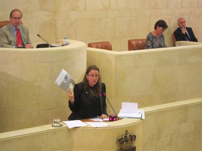 La consejera de Presidencia y Justicia, Leticia Díaz