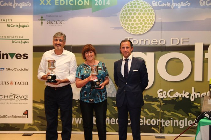 Ganadores del torneo de golf de El Corte Inglés