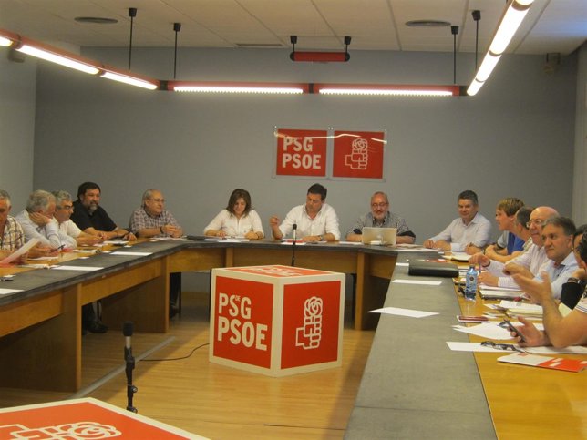 Reunión de la ejecutiva del PSdeG