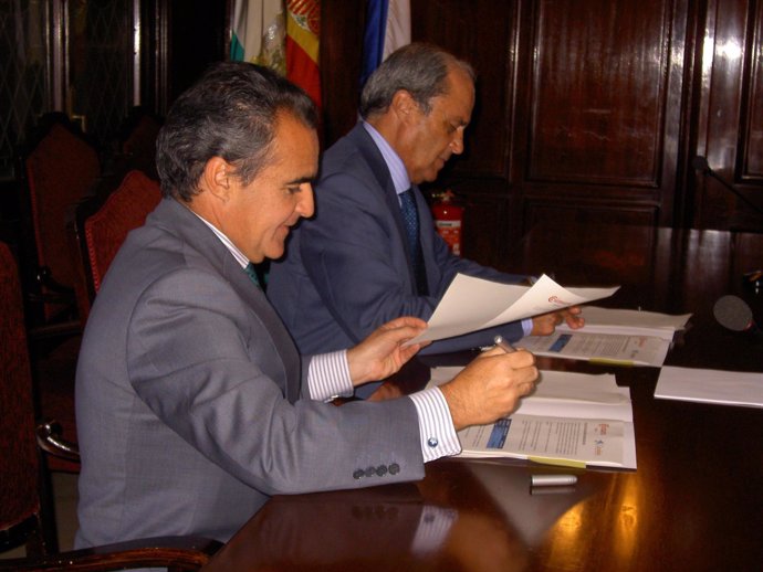 Director territorial de CaixaBank en Andalucía Occidental, Rafael Herrador. 
