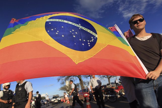Activista gay en Brasil