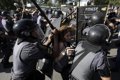 Catorce detenidos en una nueva jornada de protestas en Brasil