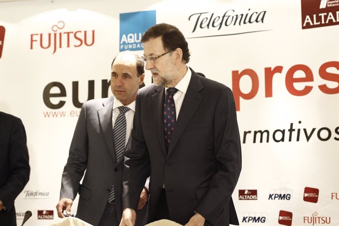 Juan Ignacio Diego y Mariano Rajoy