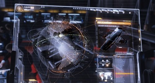 Pantalla transparente en Los Vengadores