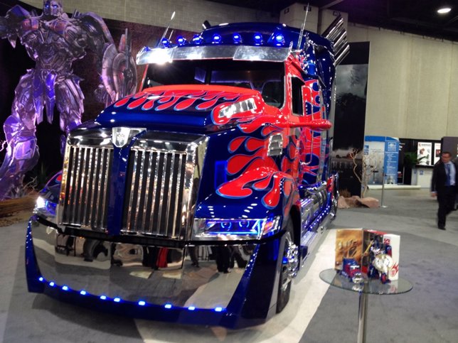 Camión de Optimus Prime