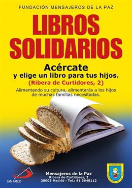 Campaña Libros Solidarios Mensajeros de la Paz