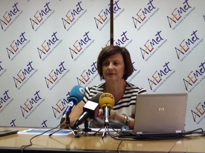 La delegada territorial en las islas de la Aemet, María José Guerrero