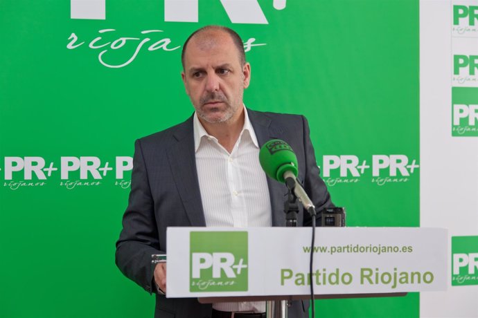 El presidente del Partido Riojano, Miguel González de Legarra