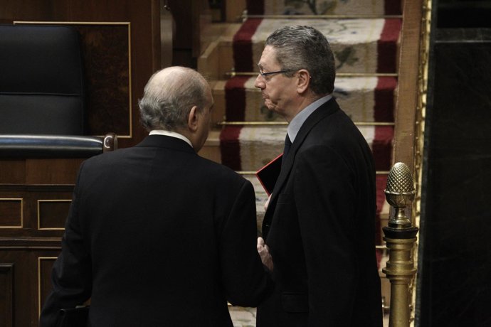 Jorge Fernández Díaz y Alberto Ruiz Gallardón