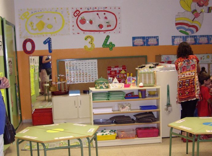 Imagen De Un Aula De Educación Infantil