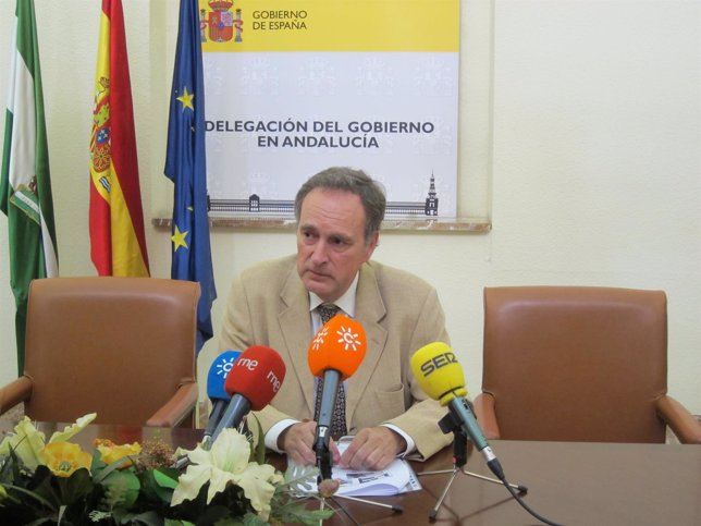El delegado territorial de Aemet en Andalucía, Luis Fernando López Cotín
