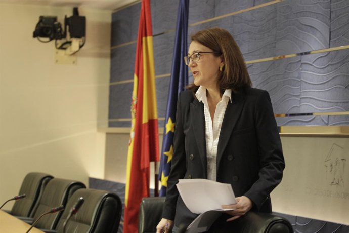 La portavoz del PSOE en el Congreso de los Diputados, Soraya Rodríguez