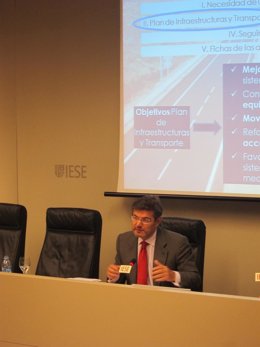 Rafael Catalá, secretario de Estado de Infraestructuras