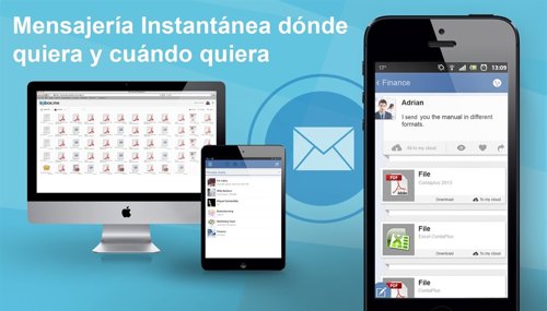 Aplicación de mensajería instantánea IMbox