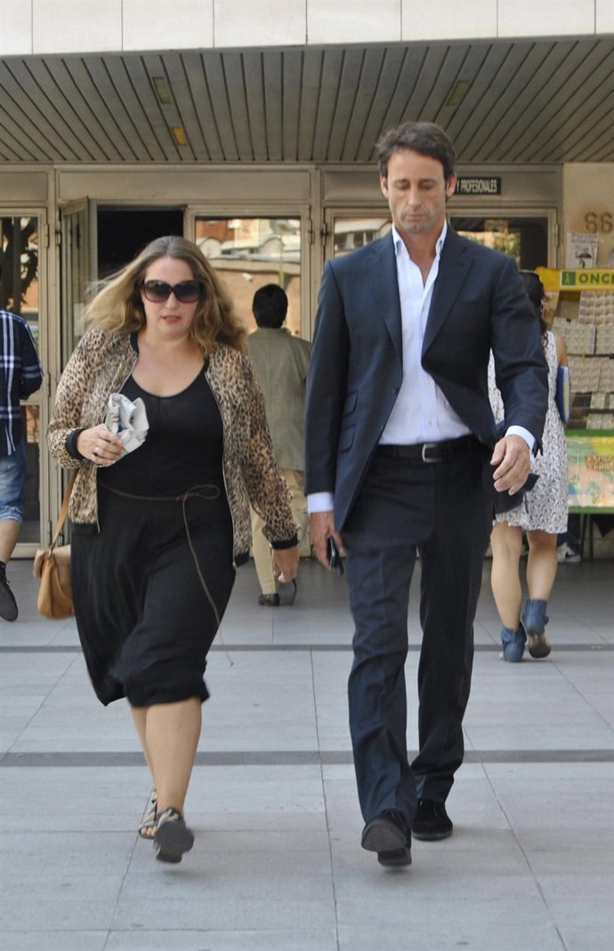 Alvaro muñoz escassi acude juzgado plaza castilla jinete empresariosonia ferrer