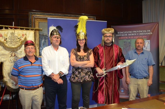 Presentación del II Encuentro Provincial de Moros y Cristianos