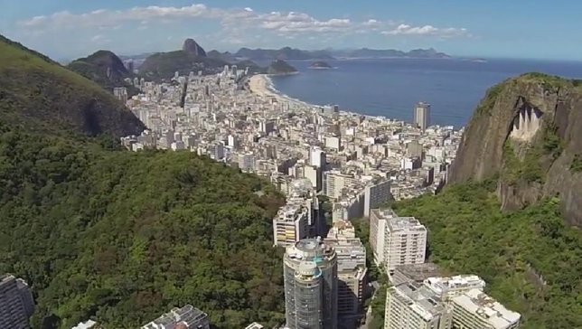 Rio de Janeiro, desde la vista de dron