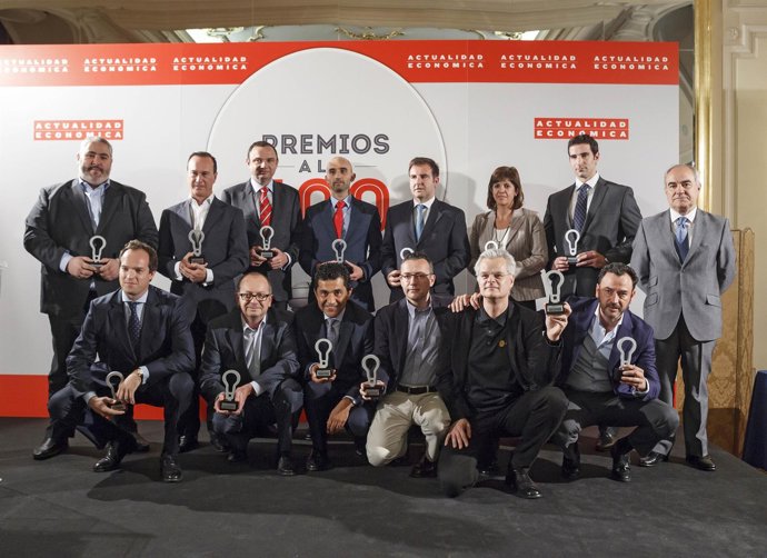 Entrega de los premios a las "100 mejores ideas" de Actualidad Económica, en el 