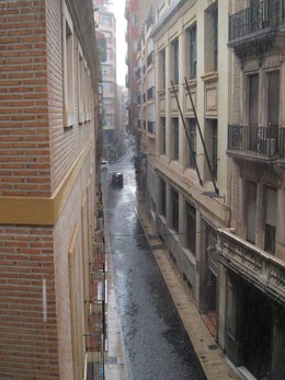 Lluvia, tormenta, Murcia