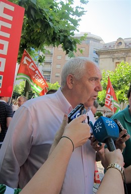 El secretario de CCOO-A, Francisco Carbonero.