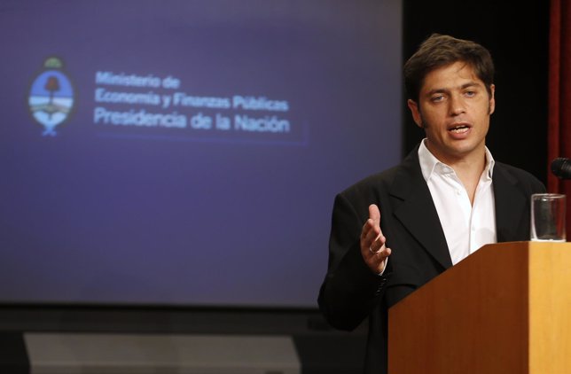 El ministro de Economía de Argentina, Axel Kicillof