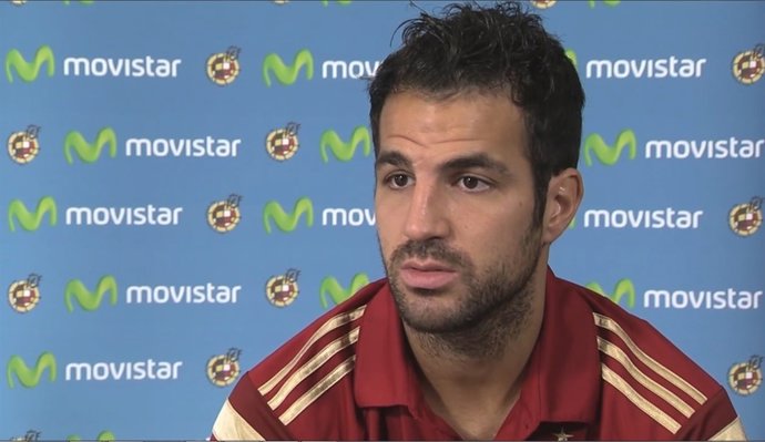 Cesc Fábregas con España