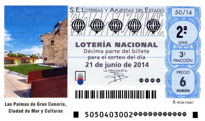 Décimo dedicado a Las Palmas de Gran Canaria