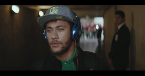 Neymar en el spot de Beats