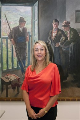 La consejera de Ganadería, Pesca y Desarrollo Rural, Blanca Martínez