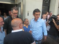 Madina dice que en el PSOE no sobra nadie y contará con Pedro Sánchez si el quiere