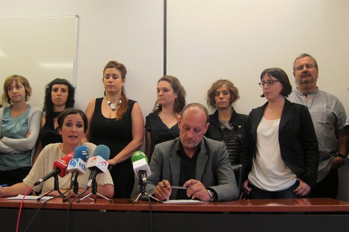 Los abogados Alfonso Zenon y Ainhoa Baglietto