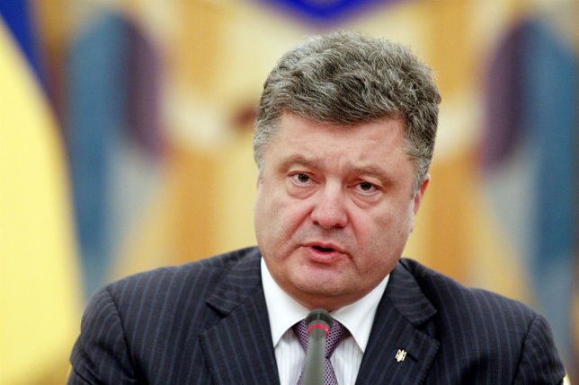 El presidente ucraniano, Petro Poroshenko,