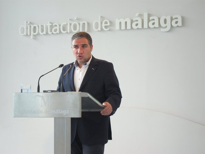 Elías Bendodo, en la Diputación de Málaga