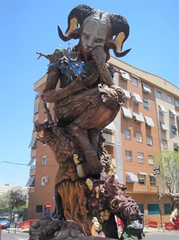 "El Llanto Del Fauno", En Su Versión Como 'Ninot' Central De  La Ceràm