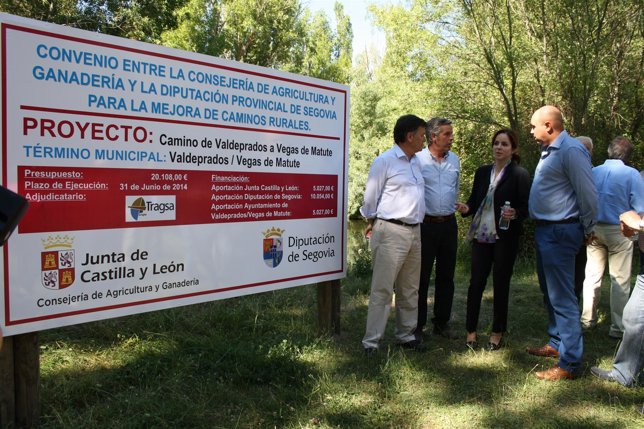 Clemente visita el camino acondicionado