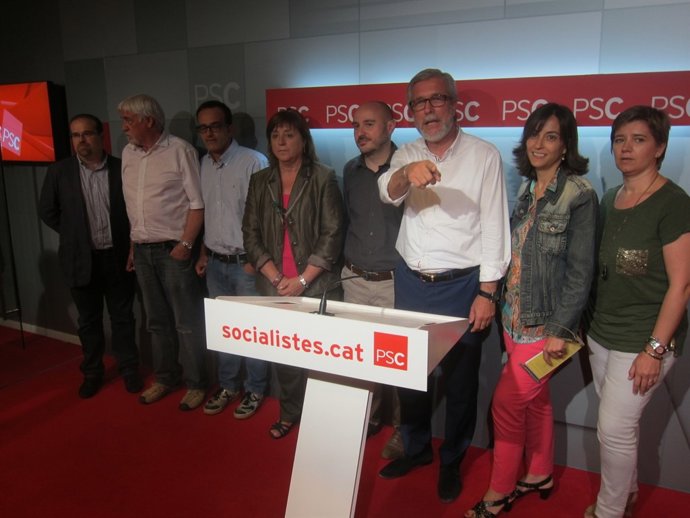 Comisión Gestora del PSC de cara al congreso extraordinario de 2014