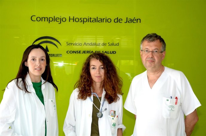 Isabel del Castillo, María del Mar Colmenero y Edmundo Baeyens